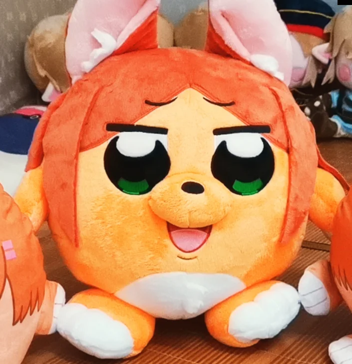 

Anime Ensemble Stars 2wink Aoi Hinata Ball Cosplay Cute 40cm Q Version Fox Ear Plush Stuffed Doll Pillow Plushies Toys Gifts