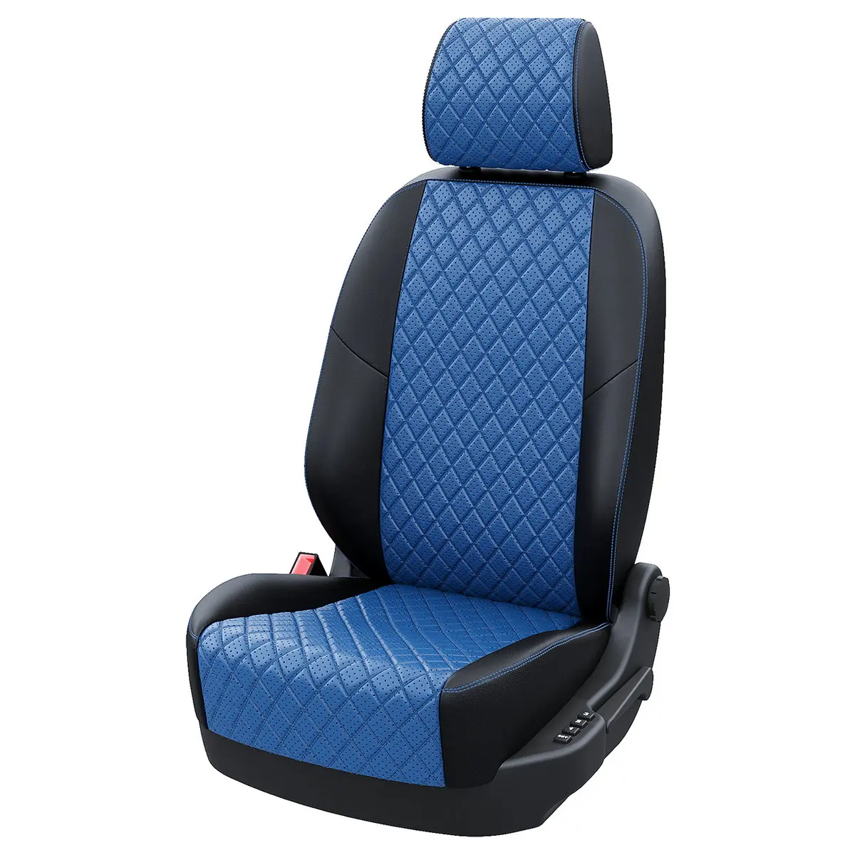 Чехлы на сиденья Сан Йонг Кайрон 2007-2015 Экокожа с ромбом