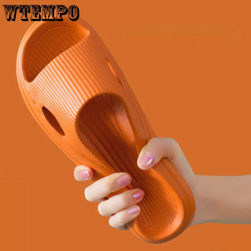 

Шлепанцы WTEMPO женские домашние, Нескользящие, бесшумные, для ванной, всесезонные, летние