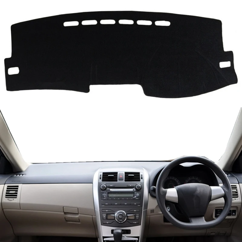 

Для Toyota Corolla Axio Fielder Altis 2007 2008 2009 2010 2011, чехол для приборной панели автомобиля, коврик для приборной панели, солнцезащитный ковер, аксессуары для интерьера