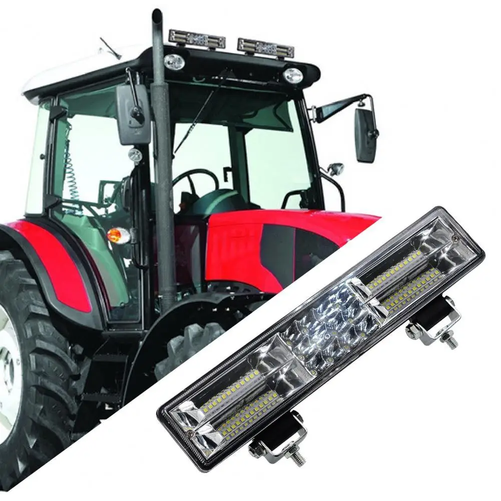 

60W Work Light Bar Waterproof Spotlight Black High Brightness Work Light Bar For Off-road Vehicles Car Accessories