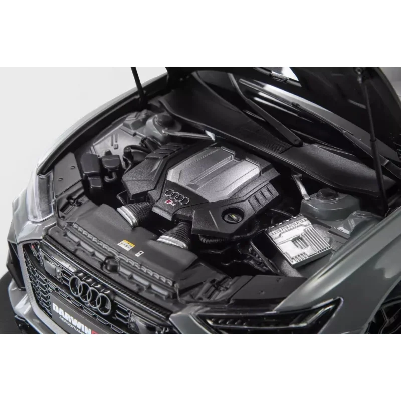 Новинка в наличии Kiloworks 1:18 Darwinpro Audi Rs6 Darwin-Модифицированный сплав, полностью открытые литые украшения, игрушки на заказ, детский рождественский подарок (art.: 3920d365da8fc) - 3920d365da8fc