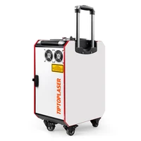 factory price metal rust removal 100w backpack portable laser cleaning machine