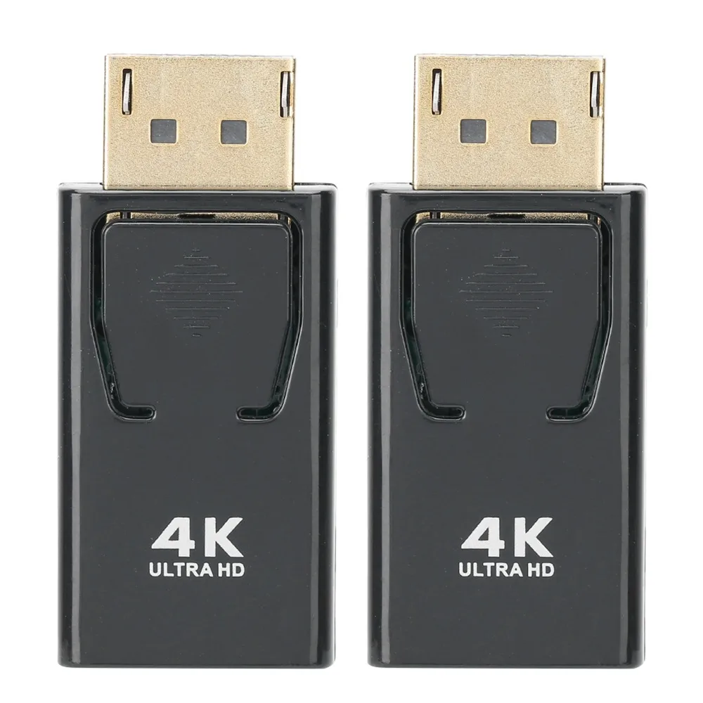 Фото 2 шт. адаптера Displayport-HD 4Kx2K, Plug and Play, Displayport (штекер) - HD (гнездо), DP-HD адаптер для проектора №3