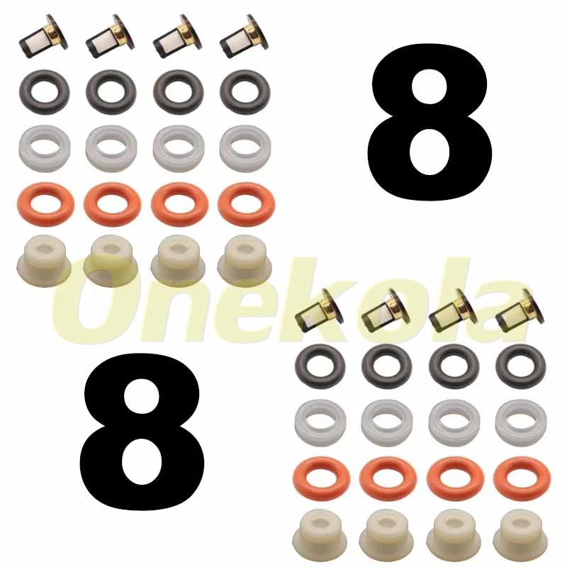 

Уплотнение топливной форсунки комплект уплотнительных колец для 2006-2014 Honda Civic 1.8L 16450-RNA-A01 16450-RNN-A01