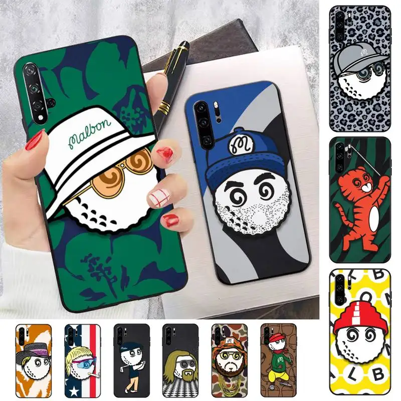 

Golf Style Design-M-Malbons Phone Case for Huawei P30 40 20 10 8 9 lite pro plus Psmart2019