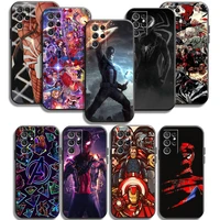 marvel iron man phone cases for samsung galaxy a31 a32 a51 a71 a52 a72 4g 5g a11 a21s a20 a22 4g funda back cover soft tpu