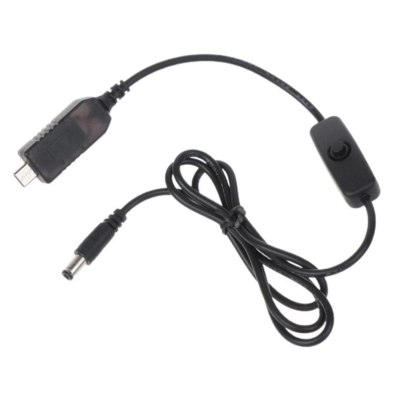 Кабель питания USB C 5 В до 12 6 Вт x мм с переключателем ВКЛ/ВЫКЛ для Wi-Fi