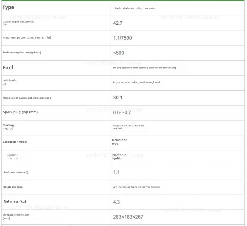 Действительно 80cc 1E53F 2T бензиновый двигатель 2-тактный для земной дрели кустореза