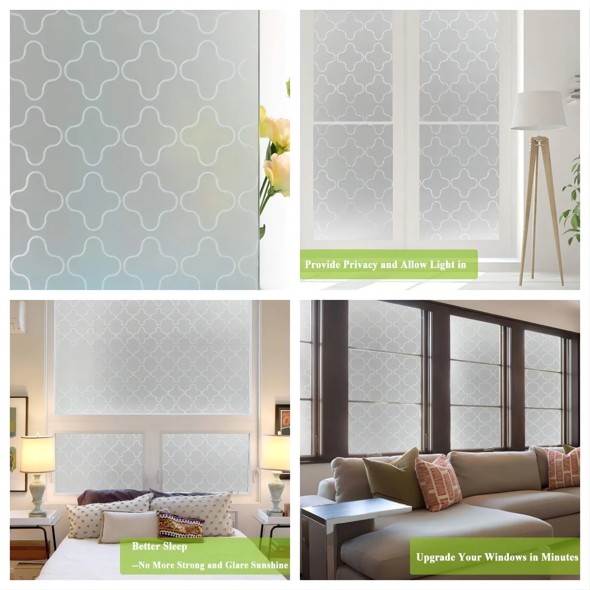 Статическая оконная пленка WXSHSH для конфиденциальности