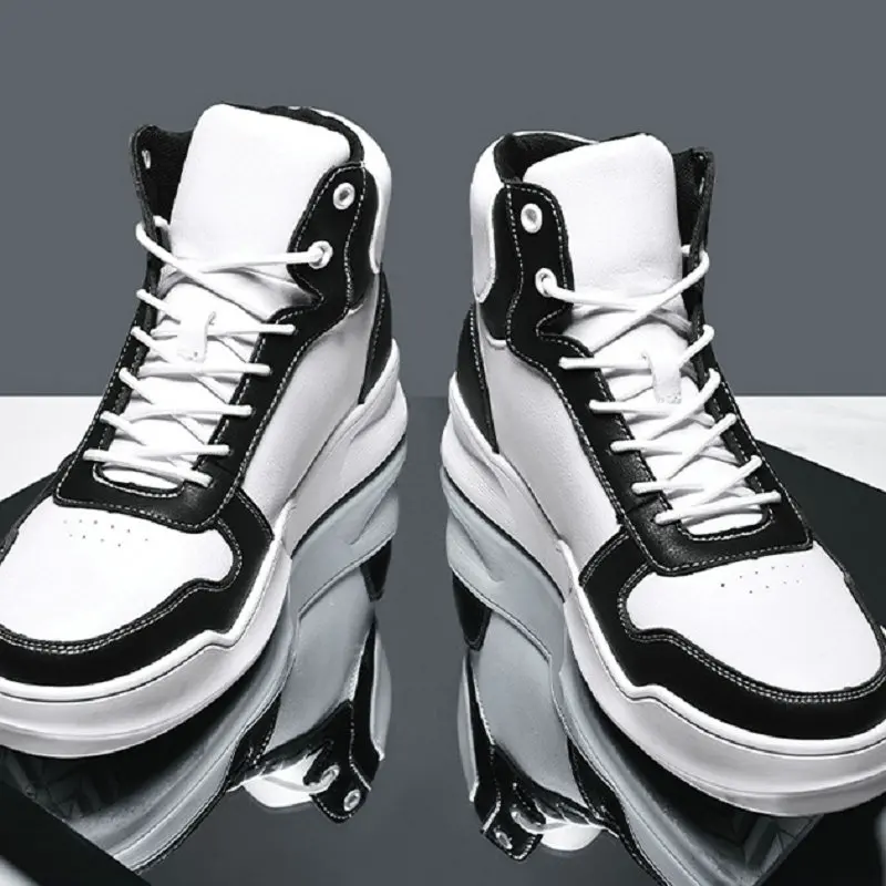 New Inner Height Sneakers Men's Shoes Mesh Elevator Shoes Height Increase Shoe for Men Casual Sports Shoes Insoles 10cm Lift Sho