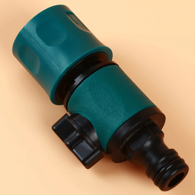 

Plastic Valve with Quick Connector Agriculture Garden Watering Prolong Hose Irrigation Pipe Fittings Hose Adapter Switch 1 Pc