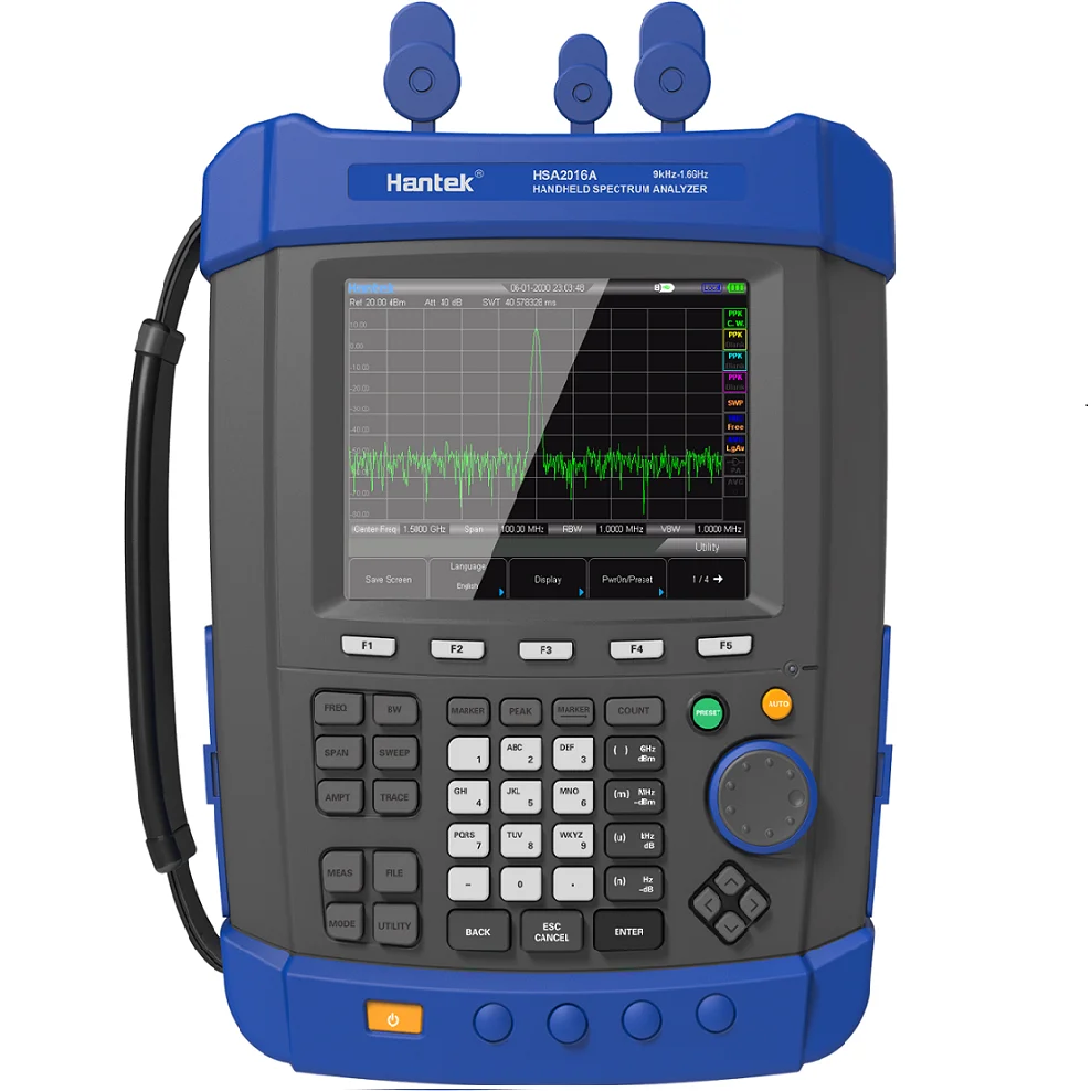 

HSA2016A USB Interface Handheld Digital Spectrum Analyzer with Portable Field Strength Meter Spectrum Monitor