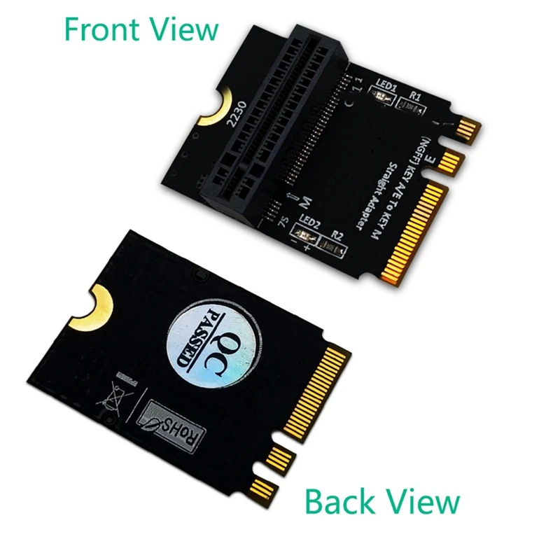 Адаптер M.2 NVME SSD PCIE M2 NGFF ключ M на A/E адаптер вертикальная установка для 2230