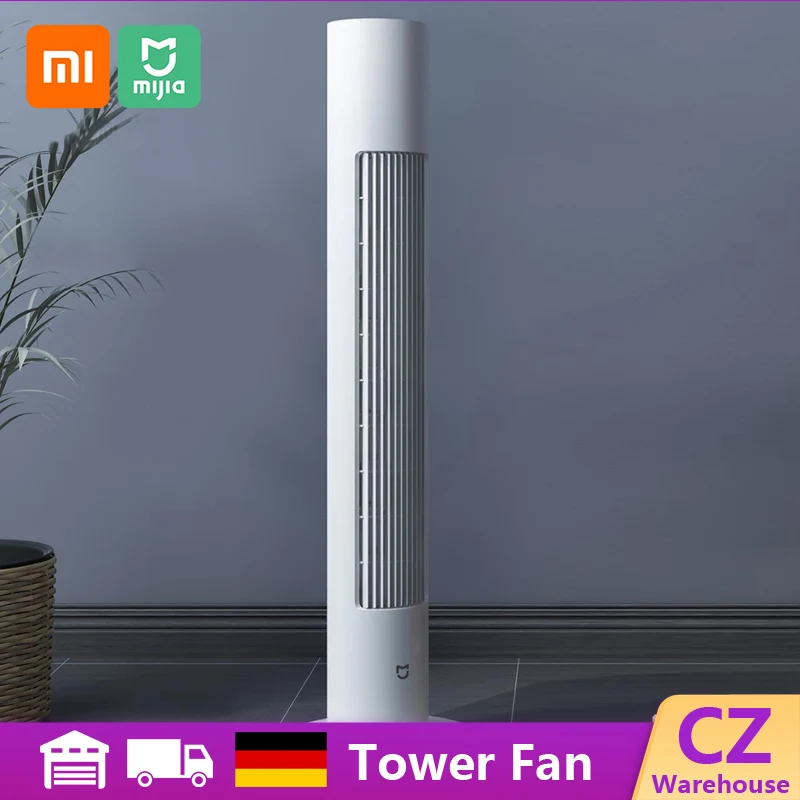 

Xiaomi Mijia Bladeless Tower Fan BPTS01DM DC Frequency Conversion Summer Cooling Air Conditioner Cooler APP Control