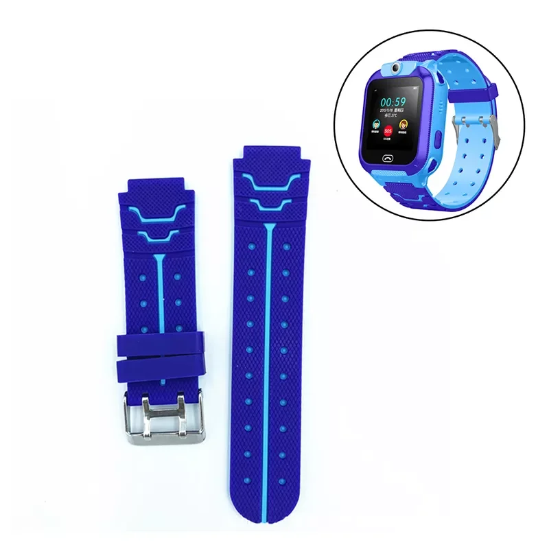 

Умный сменный ремешок подходит для детских смарт-часов Z5/S16/S15/Q12/Q12B, удобный силиконовый ремешок