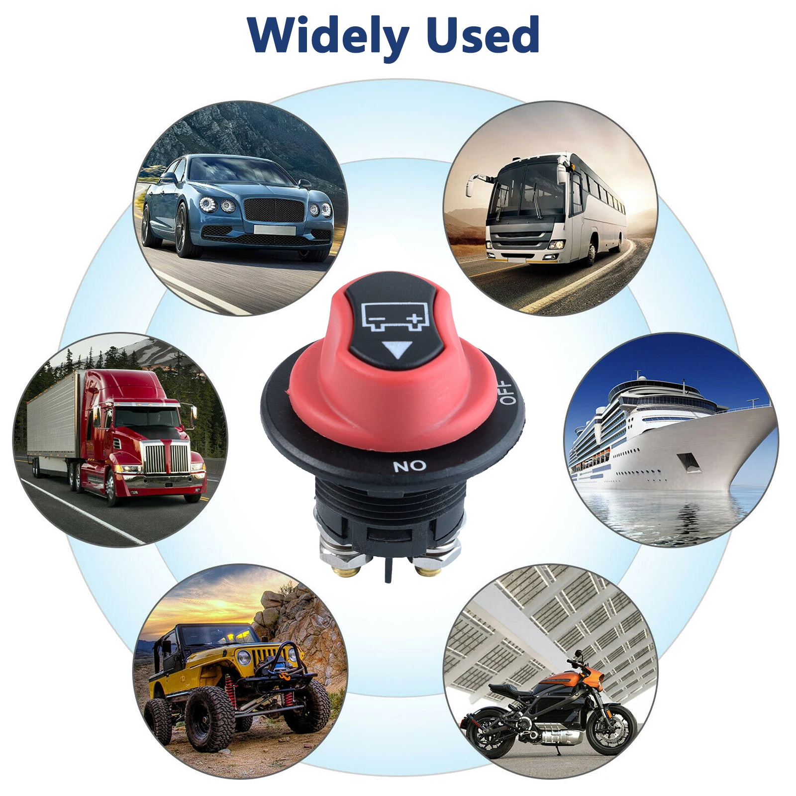 Автомобильный аккумулятор поворотный отключатель безопасное отключение