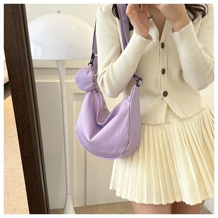 Холщовая сумка женская через плечо повседневная универсальная для пельменей