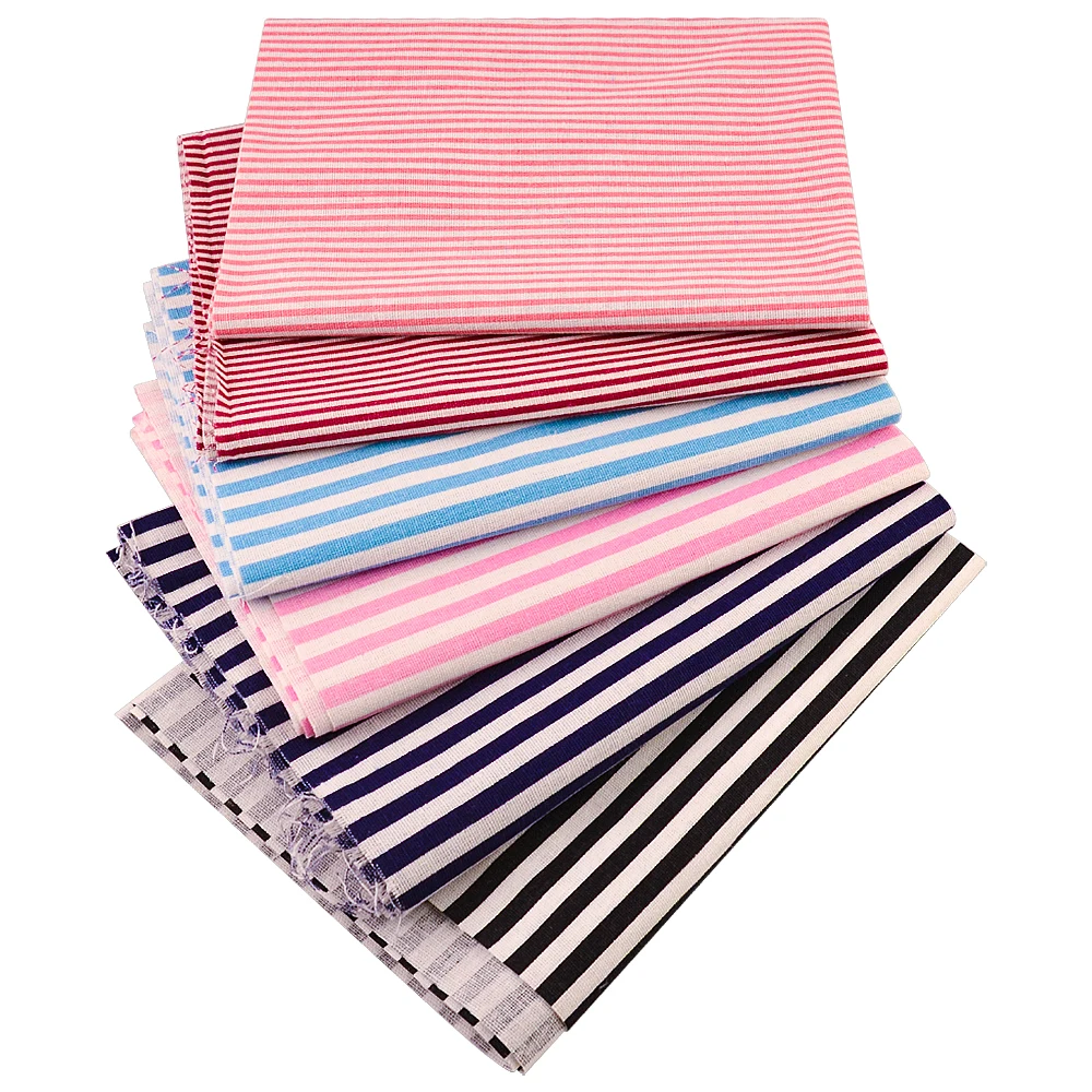 

Teramila Black and White Cotton Linen Fabric, Striped Fabric for Sewing Tablecloth Material Pillow Bag Cushion Home Textile, Red