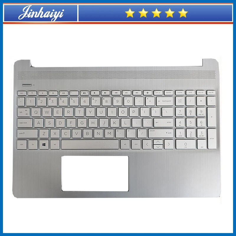 

For HP 15S-FR ER 15-DY 15-EF 15S-EQ TPN-Q222 TPN-Q230 palm rest keyboard upper cover case laptop shell L60341-001