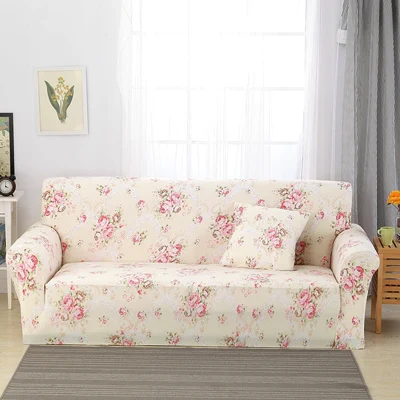 

Slipcovers Sofa Flower Pattern Cove tight wrap all-inclusive slip-resistant sectional elastic full sofa One/Two/Three/Four seat