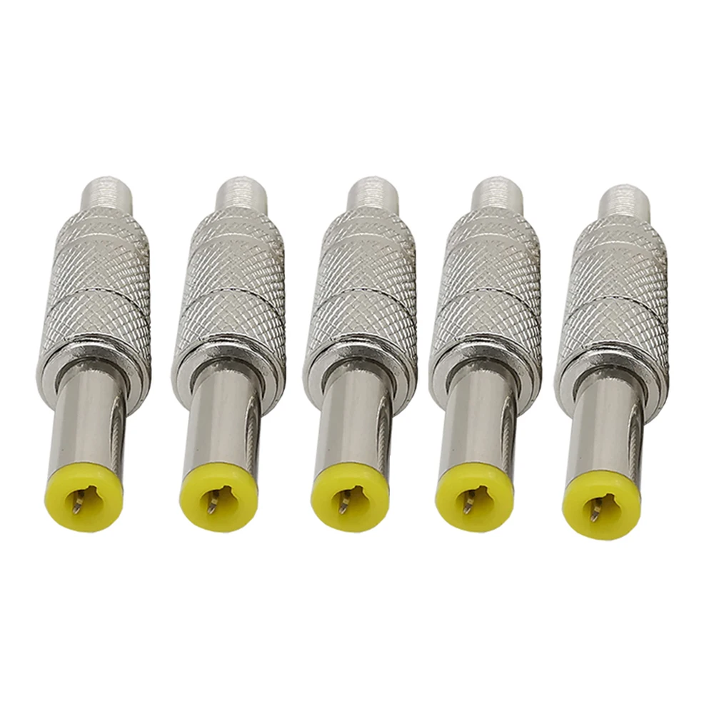 

Металлические штекерные разъемы питания постоянного тока ALLiSHOP 5,5x2,1/5,5x2,5 мм