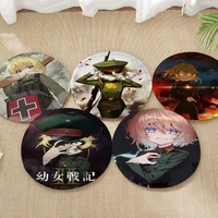 tanya the evil tanya degurechaff anime multi color pad patio home kitchen office chair seat cushion pads sofa seat buttocks pad