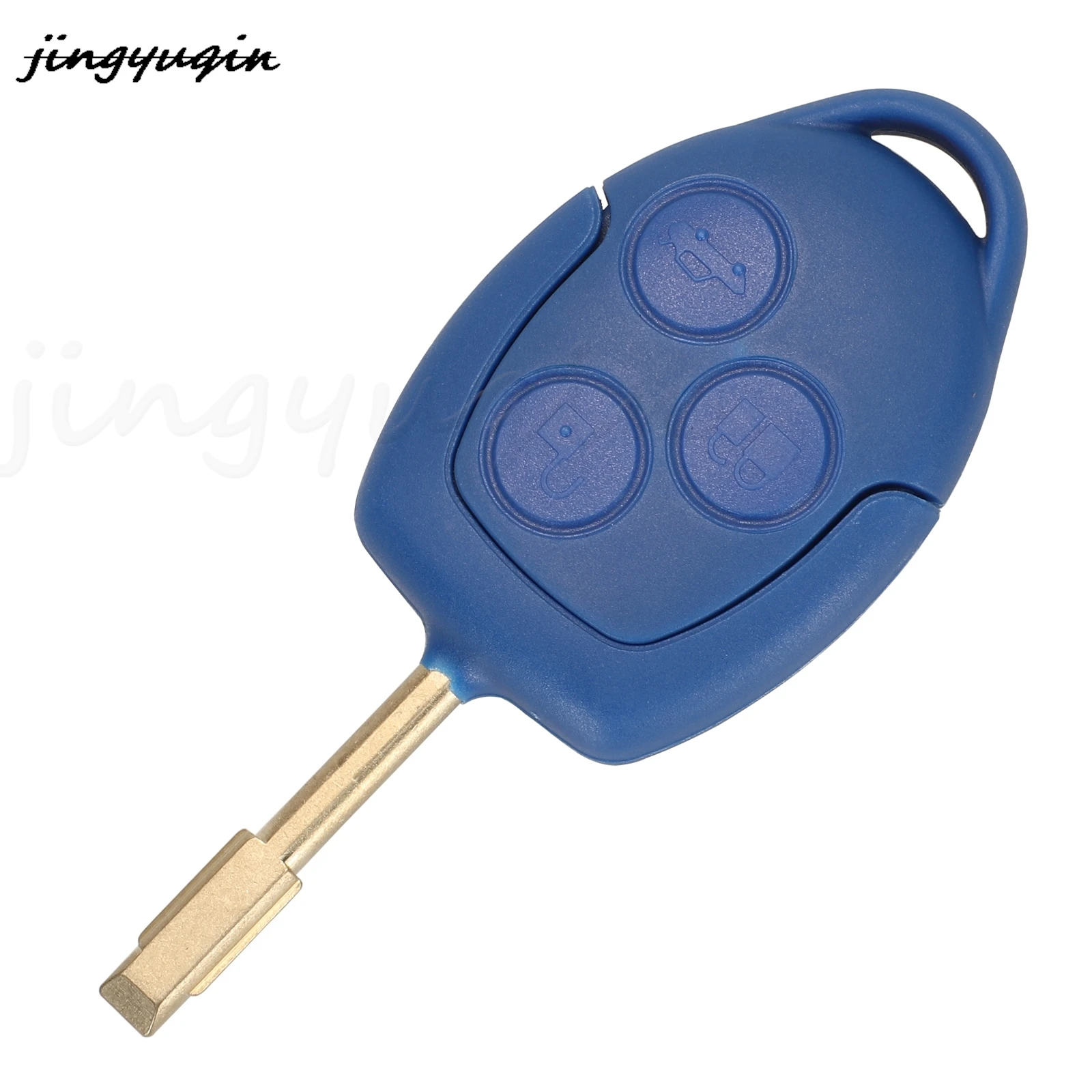 Jingyuqin 3 button дистанционный ключ-брелок от машины 433 МГц 4D63 чип 6C1T15K601AG для Ford Transit WM VM