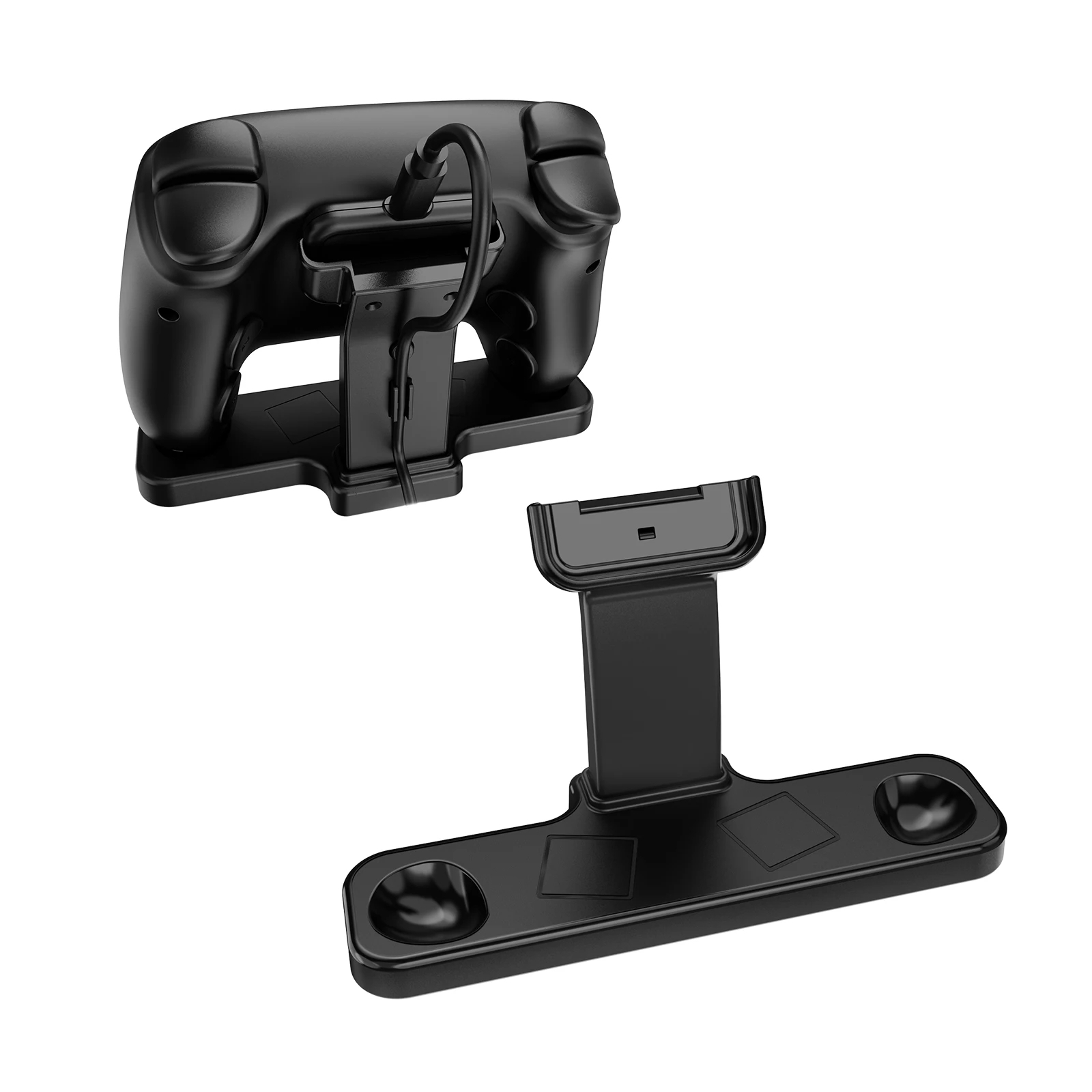 Фото Подставка для зарядки Steam Controller 2 с магнитным креплением PUCK, наклонная, с защитой от опрокидывания, треугольная, устойчивая, настольный органайзер, прочная. №2