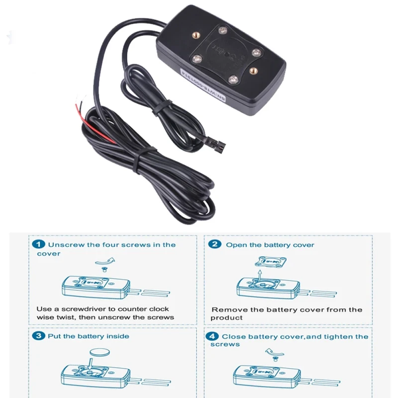 Устройство измерения температуры и напряжения 3 в 1 водонепроницаемый Ip65