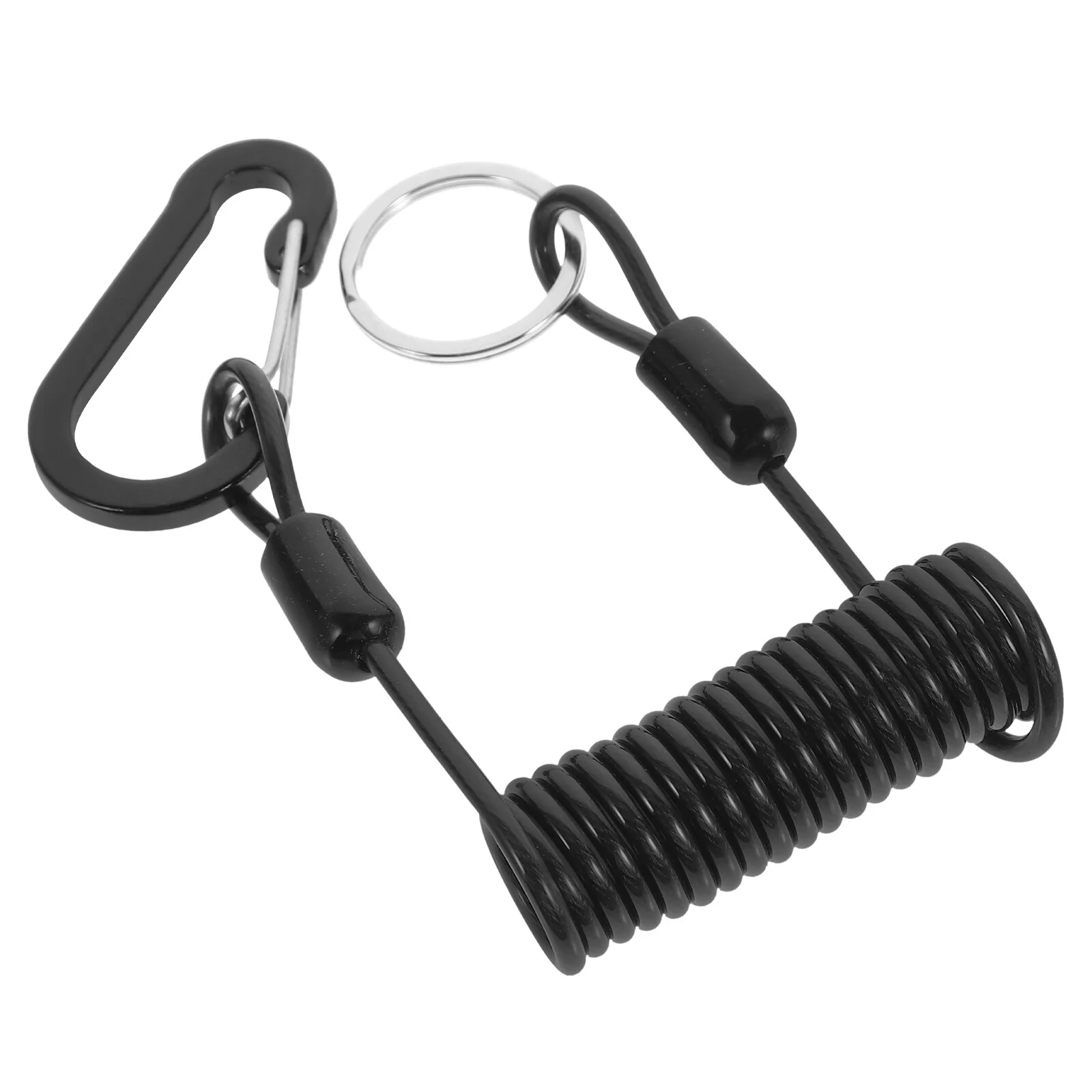 

Portable Safety Rope Surfing Heavy Duty Lanyard Boat Fishing Outdoor Spring Stainless Steel Protective Coiled Kayak Retractable