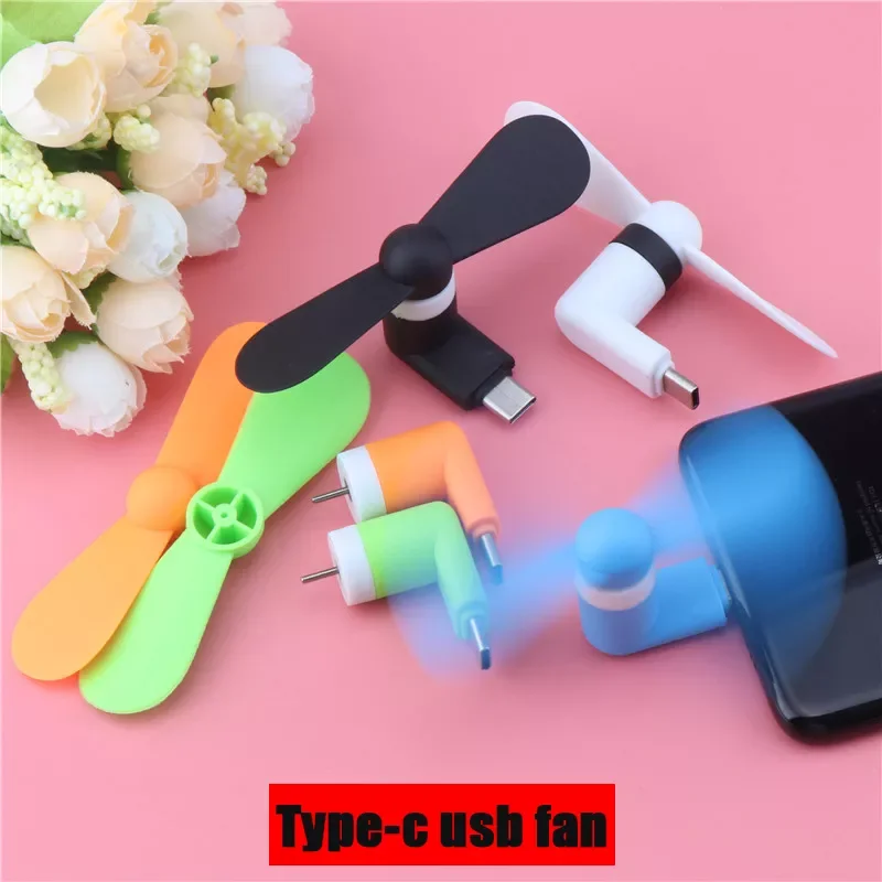 

Type-c USB Fan Flexible Cool Hand Fans For Xiaomi4c 5 5s 6 HuaweiP9 10 Type C Jack Interface Mobile Phone Fans USB Gadget