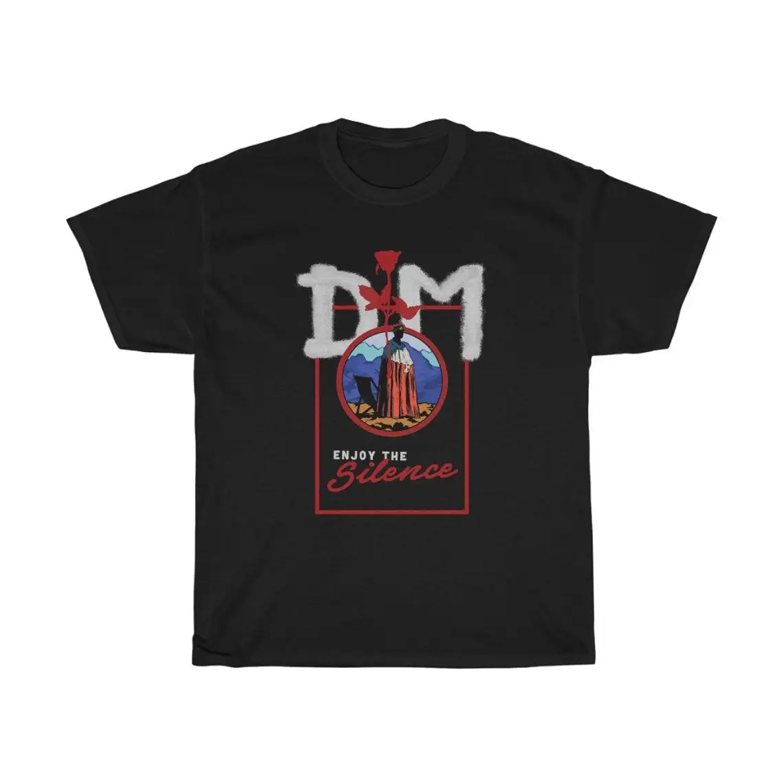 

Depeche Mode Enjoy The Silent 1990 New Wave Post Punk Unisex T-shirt Tee Shirts