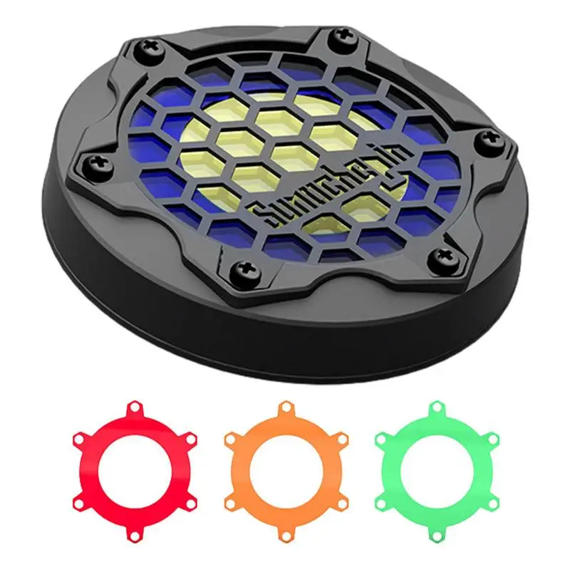 

Headlight Cover Replacement Multicolor Headlight Cover Decor Protective Accessory Motorcycle Headlight Cover Front Light Lamp