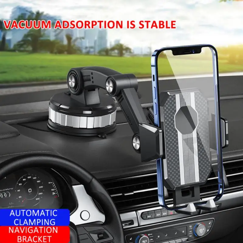 

Universal Car Mobile Phone Holder Auto Dashboard Windshield Large Suction Cup Stand Fit For 4.7-6.8 Inch SmartPhone GPS Bracke