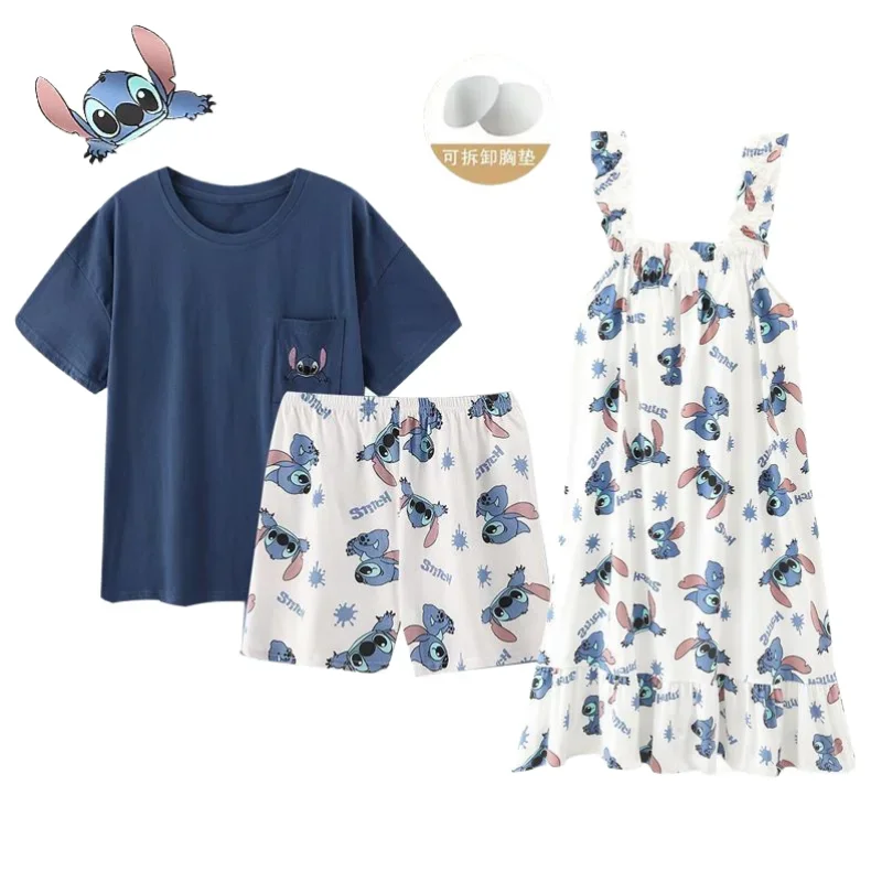 Индивидуальная Милая Пижама для пар женская летняя ночная рубашка новый