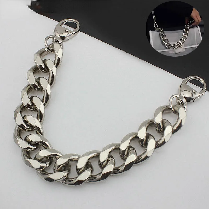 Handbag Metal Wallet Chain Shoulder Bag Chain Strap 30-140cm Without Fading DIY Extension Chains Replacement Strap Accessories