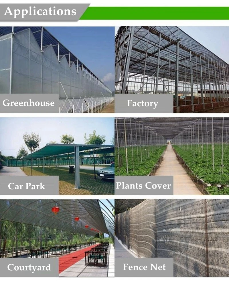 Сетка из полиэтилена высокой плотности с защитой от УФ-лучей 40 ~ 50%