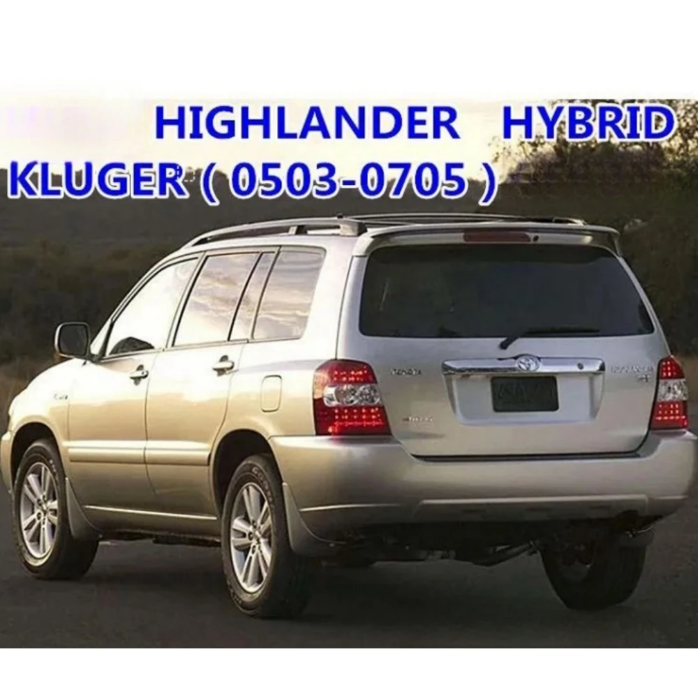 Передние и задние Автомобильные Брызговики для Toyota Highlander 2001-2006