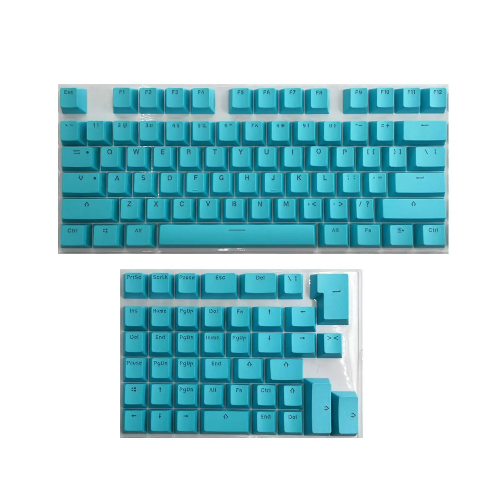 

PBT Keycaps Anti-Grease Mini for 61 64 68 71 82 84 Layout Keyboard White