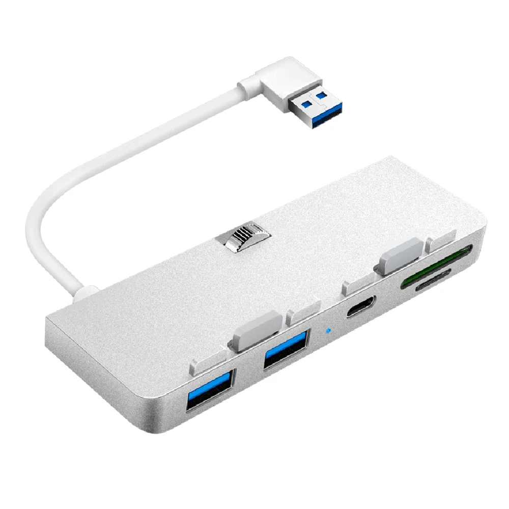 

5-In-1 Hub for IMac Apple All-In-One USB3.0X2/Type-C/TF/SD 5Gbps Multifunctional Portable Hub Docking Station