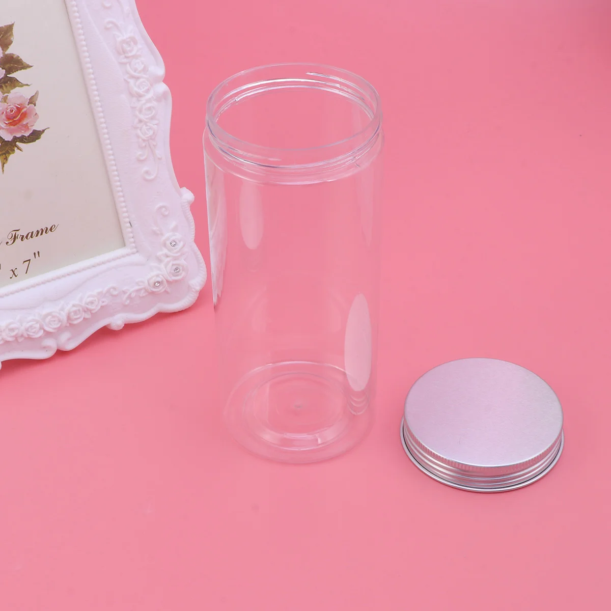 

6Pcs Cans Cereal Jars Kitchen Storage Bottle Cereal Storage Jars Snack Containers with Lids