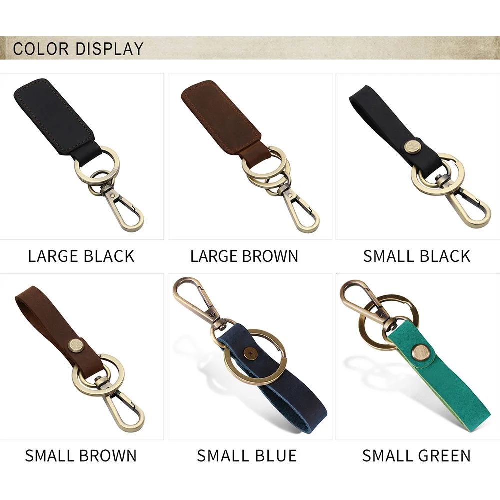 Кошелек для ключей из натуральной кожи женщин и мужчин чехлы на цепочку