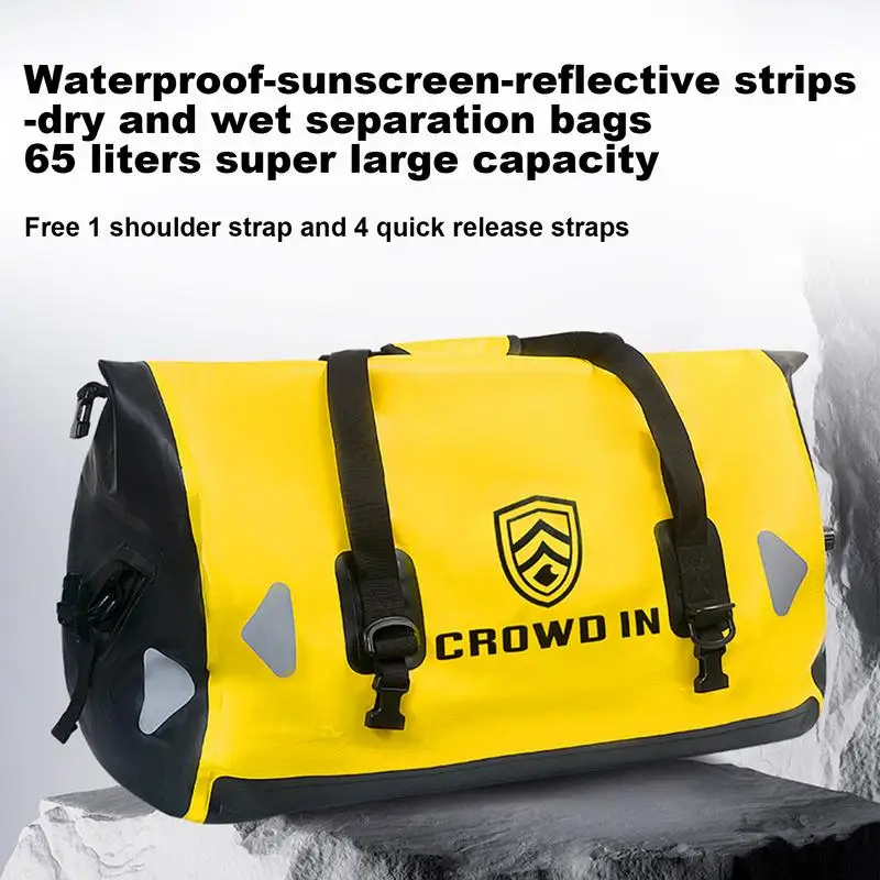 Сумка на заднюю стойку для мотоцикла 40/65 л