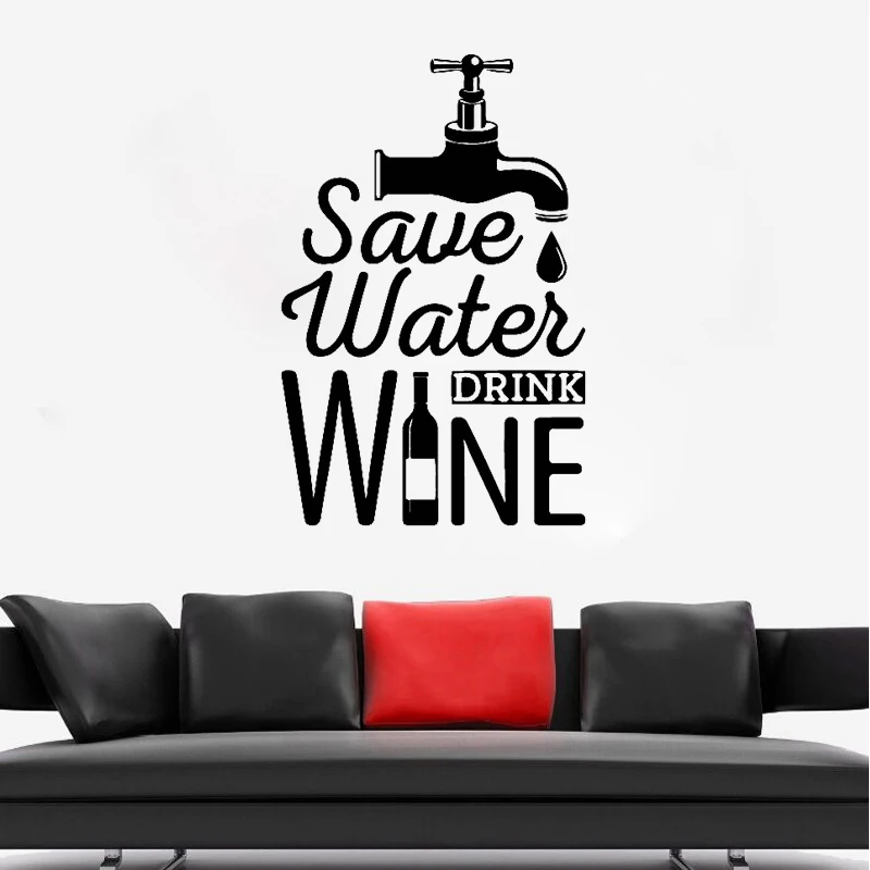 Пивная кружка настенная наклейка паб бар Виниловая напиток цитаты обои пивное