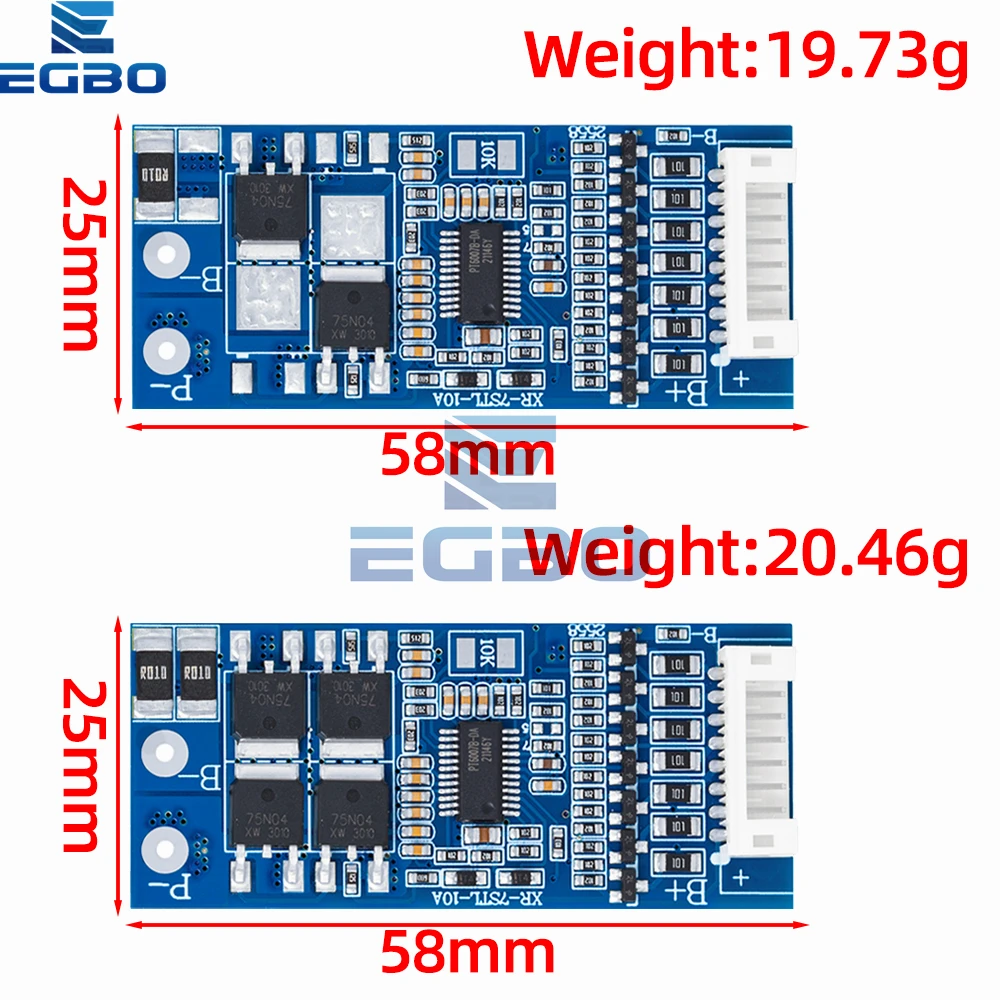 Литий-железо-фосфатная батарея BMS 7S 5A/10A 3 2 В/22 4 В Lifepo4