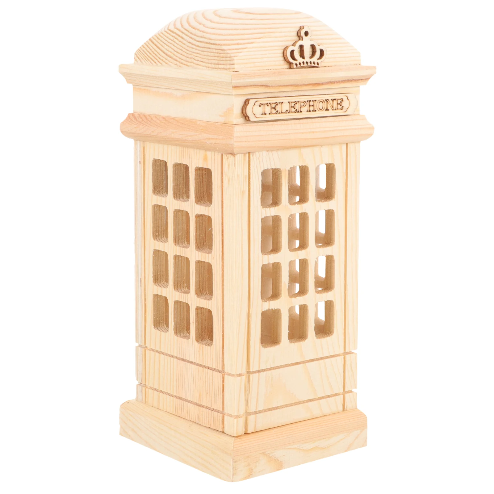 

Personalized Phone Booth Modelling Piggy Bank DIY Piggy Bank