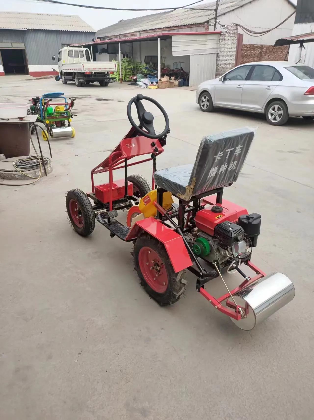 Прямые продажи с завода Qingke легкая и эффективная ездовая сеялка