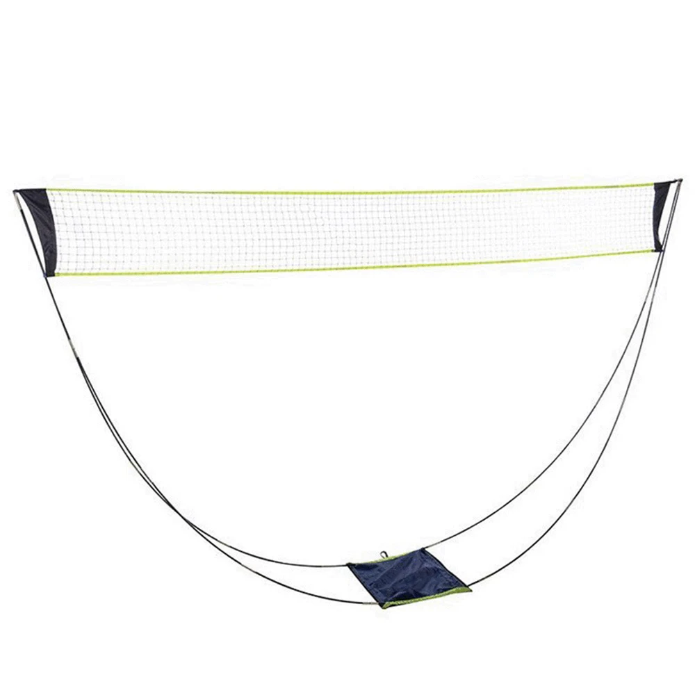 

Outdoor Portable Badminton Net Foldable Volleyball Tennis Badminton Net Rack Badminton Equipment