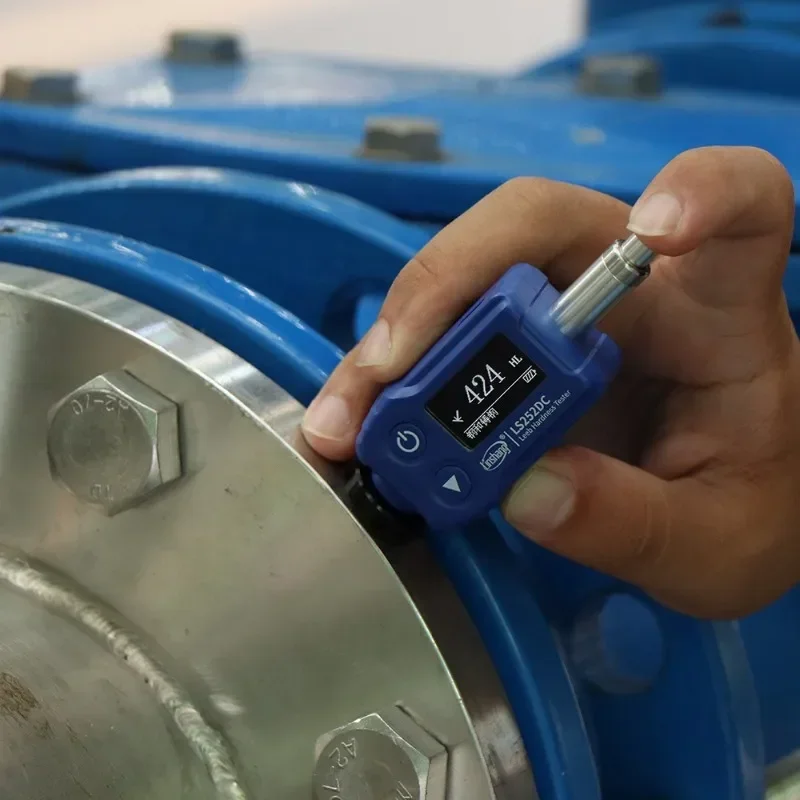 LS252DC HL HV HB HS HRA HRB HRC 7-в-1 Карманная труба Искусственная поверхность Твердомер по